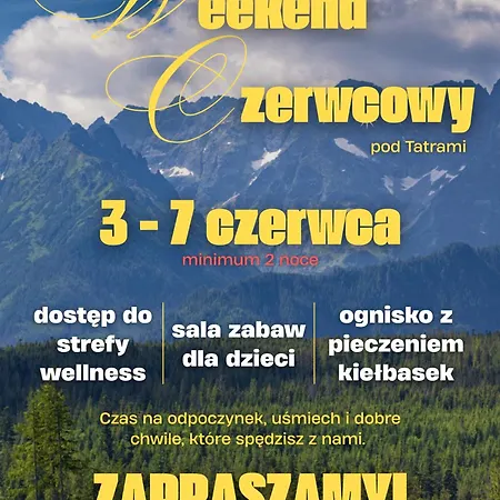 Bed & Breakfast Czerwone Wierchy - Przy Stoku Narciarskim - Sauna I Jacuzzi Wliczone W Cene Pobytu 3*